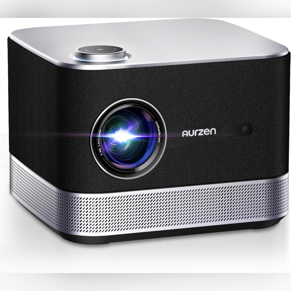 New Aurzen Boom 3 All-ln-One Smart Projector 4K Sup. DoIby Audio & 36W S…